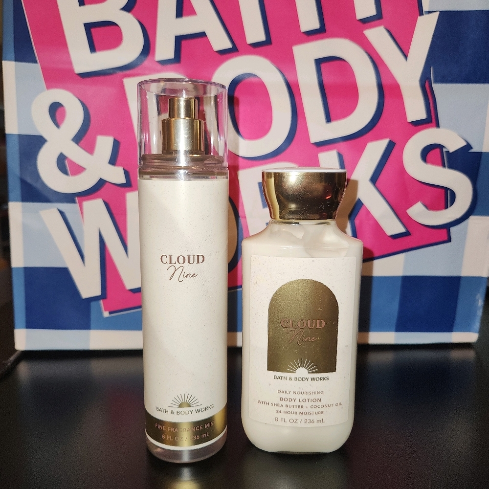 B&BW Cloud Nine😍☁️🪻🍯 Fragrance & Lotion Set Bath & Body Works